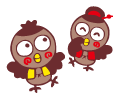 ちゅん太郎とピコ